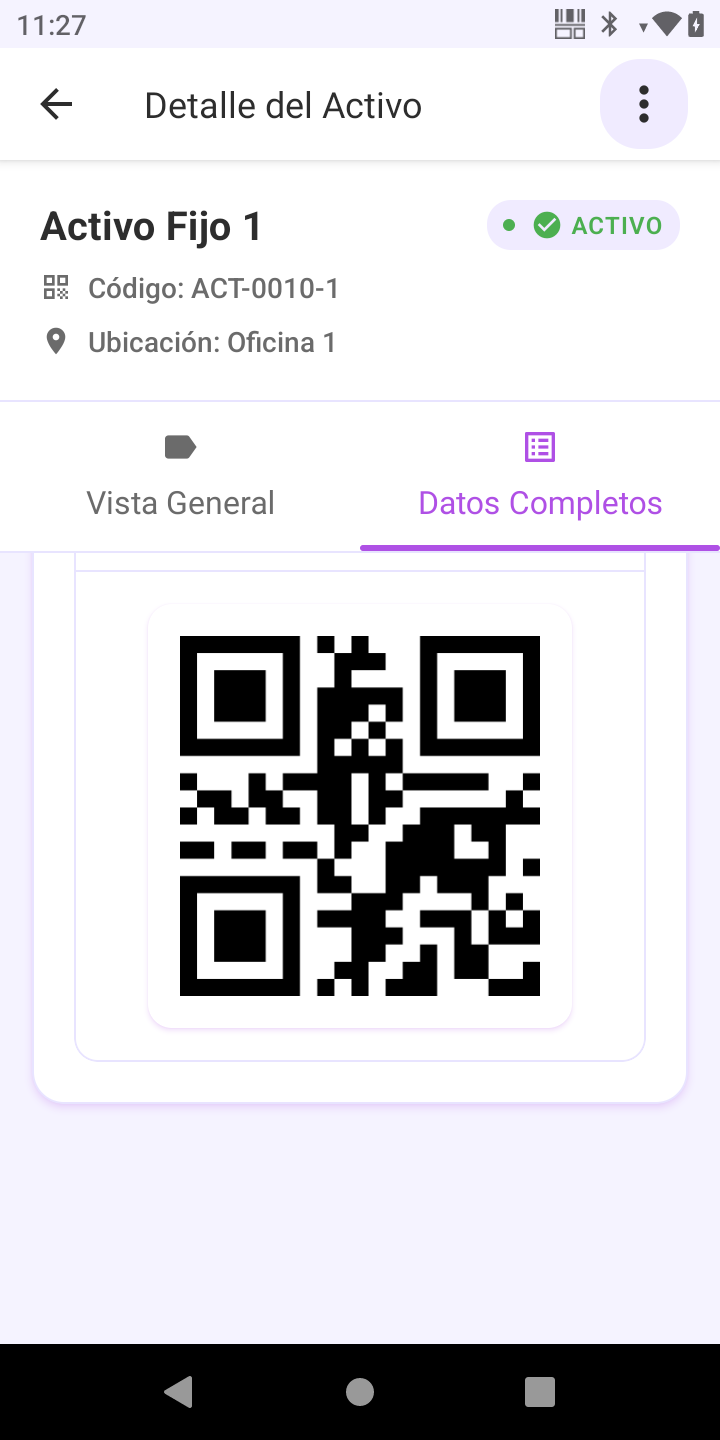 Escaneo QR